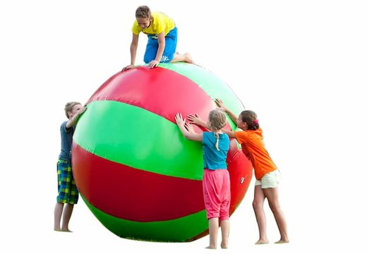 Order multi-use 1.5 and 2 meter green-red super balls for both old and young. Buy inflatable items online at JB Inflatables UK