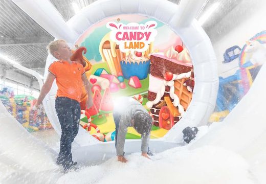 snow globe airtight with candy world background to take pictures buy