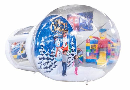 Sell ​​snow globe with different backgrounds and real snow effect to take pictures