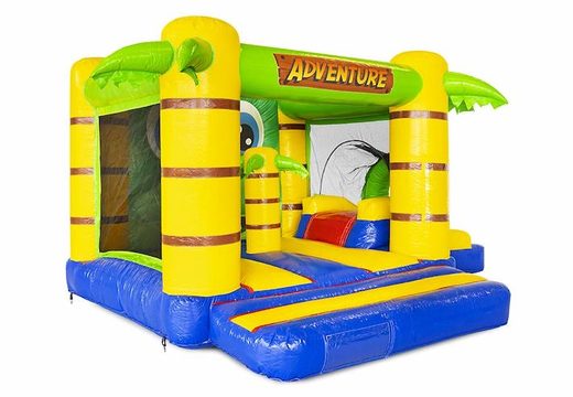 Buy Small Crocodile Themed Inflatable Bouncer With Slide For Kids