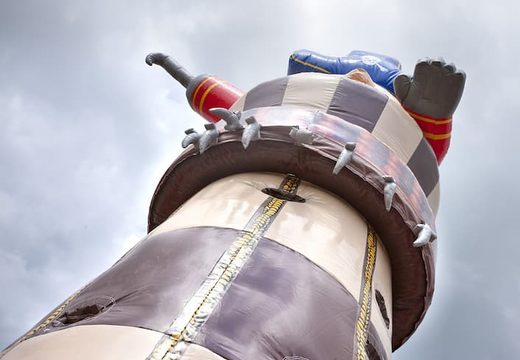 Opblaasbare klimtoren bestellen in thema piraat piraten attractie springkussen voor kids bij JB Inflatables