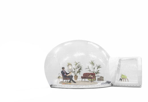 Buy inflatable air dome modular with transparent entrance at jb inflatables