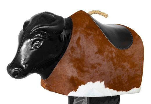 Order Mechanical rodeo bull with bull skin for kids or adult to ride