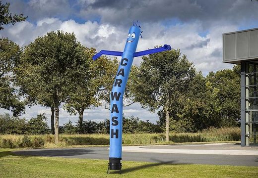 6m inflatable skydancer carwash in blue to buy at JB Inflatables UK. Order skytubes & skydancers now online at JB Inflatables UK