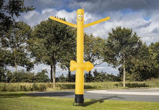 Order the inflatable 6m airdancer 3d directional yellow arrow online at JB Inflatables UK. All standard inflatable skydancers are delivered super fast