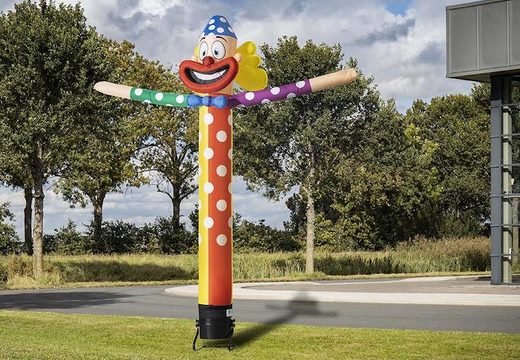 Buy the 5m airdancer party clown with party hat at JB Inflatables UK. All standard inflatable skydancers are delivered super fast