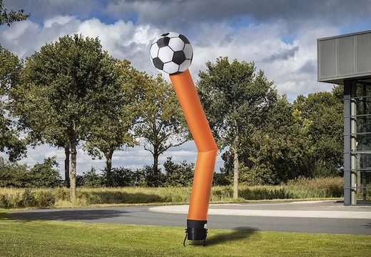 Order the 6m airdancers with 3d ball in orange at JB Inflatables UK. Buy standard inflatables tubes for sports events