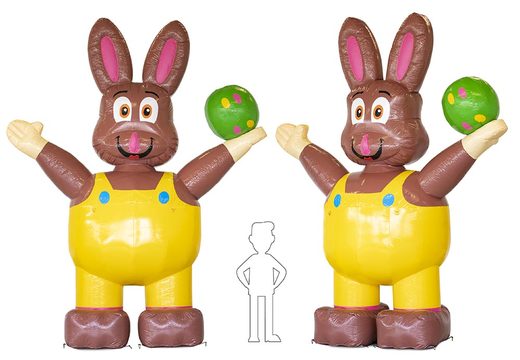 Order inflatable Easter bunny eye-catcher 5 m