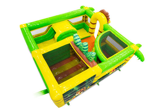 Order Lion bouncy castle for children. Buy bouncy castles online at JB Inflatables UK