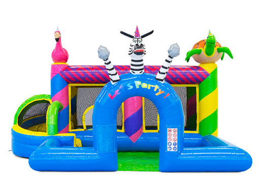 Order inflatable bouncy castle in Party theme for children. Buy inflatables online at JB Inflatables UK