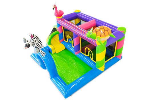 Order Inflatable Party bouncy castle with prints for children. Buy bouncy castles online at JB Inflatables UK