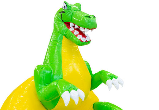 Buy colored inflatable park in Dino theme for children. Order inflatables online at JB Inflatables UK