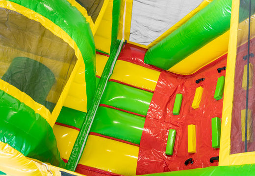 Buy 13 meter long Jungle inflatable obstacle course for children. Order inflatable obstacle courses now online at JB Inflatables UK