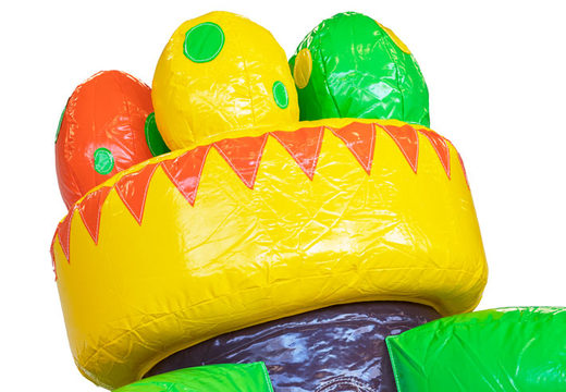 Order Dino 13m inflatable obstacle course for children. Buy inflatable obstacle courses now online at JB Inflatables UK