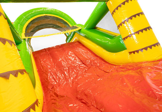 Buy 13m inflatable obstacle course in Dino theme for kids. Order inflatable obstacle courses now online at JB Inflatables UK