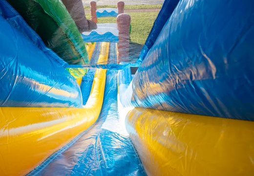 Buy Hawaii Drop and Slide inflatable water slide for kids. Order waterslides now online at JB Inflatables UK