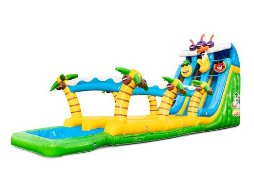 Buy Inflatable Caribbean Drop and Slide Water Slide for Kids. Order waterslides now online at JB Inflatables UK