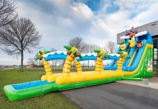 Order Inflatable Caribbean Drop and Slide Water Slide for Kids. Buy waterslides now online at JB Inflatables UK
