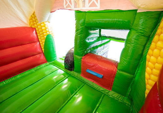 Buy Slide Combo Tractor air cushion for your children. Order inflatable bouncers online now at JB Inflatables UK