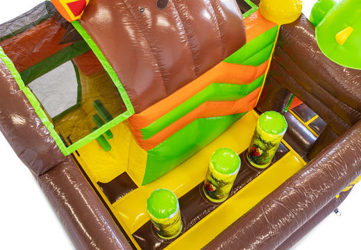 Mini Multiplay inflatable air cushion for sale in Dino theme for kids. Order inflatable air cushions at JB Inflatables UK