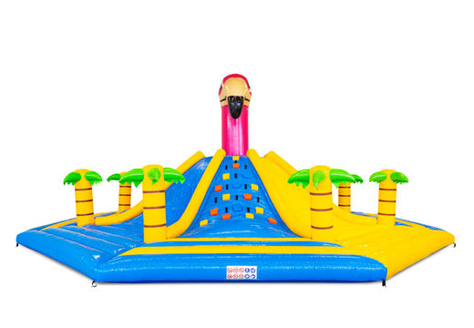 Order inflatable Volcano Climb Hawaii slide for kids. Buy inflatables with slide now online at JB Inflatables UK