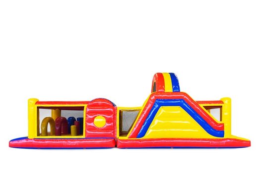 Order 13 meters bouncy castle Standard  for kids. Buy inflatables with obstacle courses now online at JB Inflatables UK