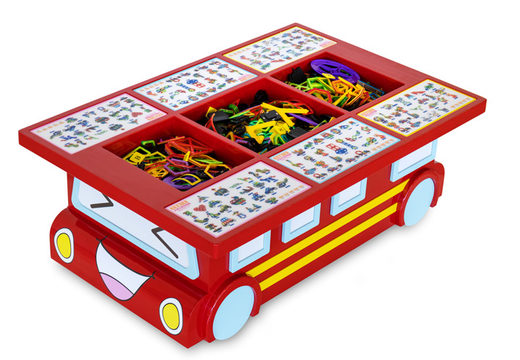 Play table in red truck shape for sale at JB