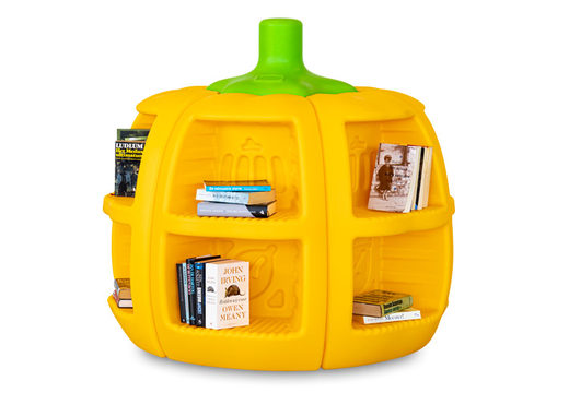 Buy yellow bookcase for children online at bouncy castle supplier JB