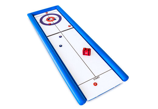 Sportief opblaasbaar spel te koop, curling baan gebruiksvriendelijk voor iedereen