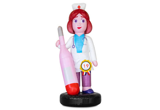 Inflatable Sarah anniversary doll doctor