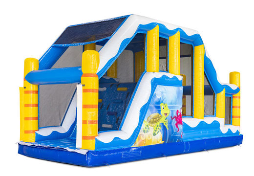 Obstacle course module with surf theme Base Jump