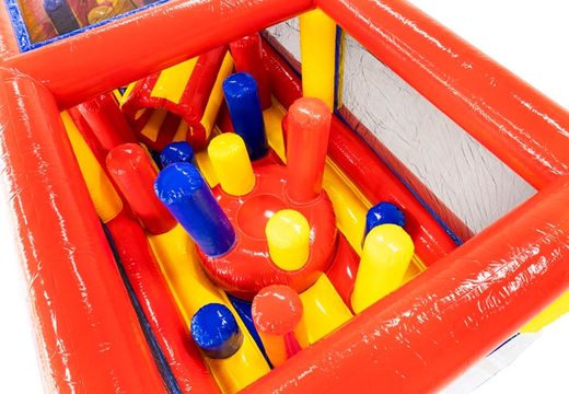Buy online at JB a red, blue, yellow obstacle course module