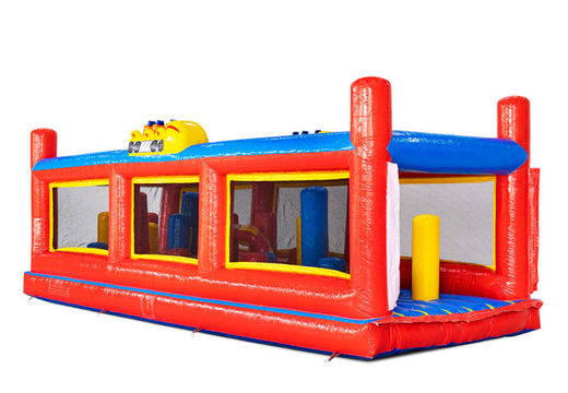Modular obstacle course in rollercoaster theme for sale at JB in Meppel