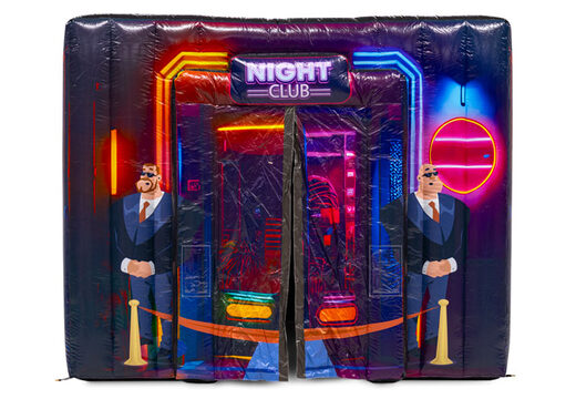 Front of inflatable tent disco security party tent night club for parties